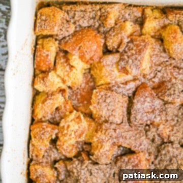 Cinnamon Roll Overnight French Toast 8 Overnight Cinnamon French Toast Bake