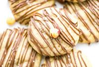 Hazelnut Sea Salt Brown Butter Cookies with a Nutella Swirl