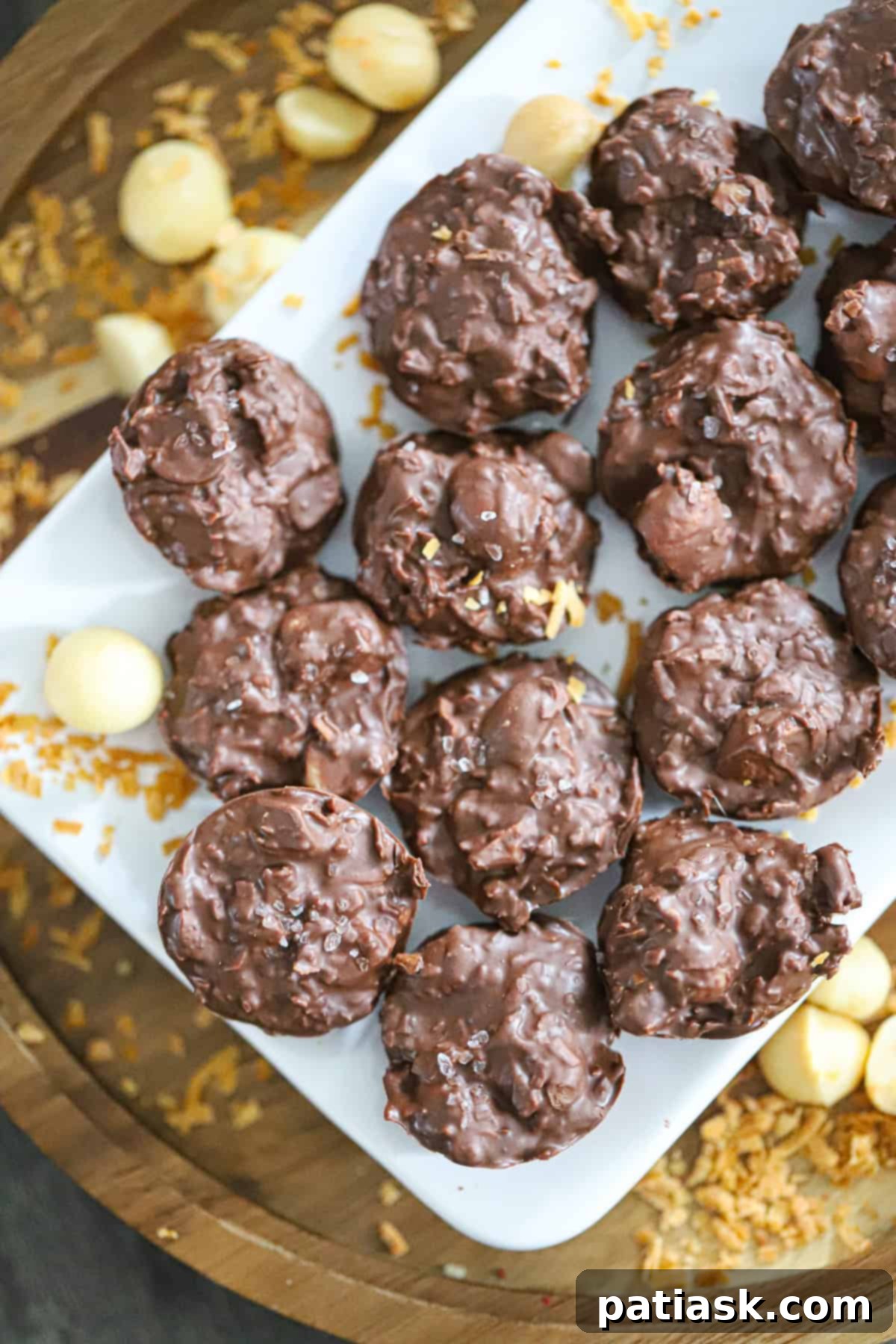 Homemade Coconut Macadamia Candy Ingredients