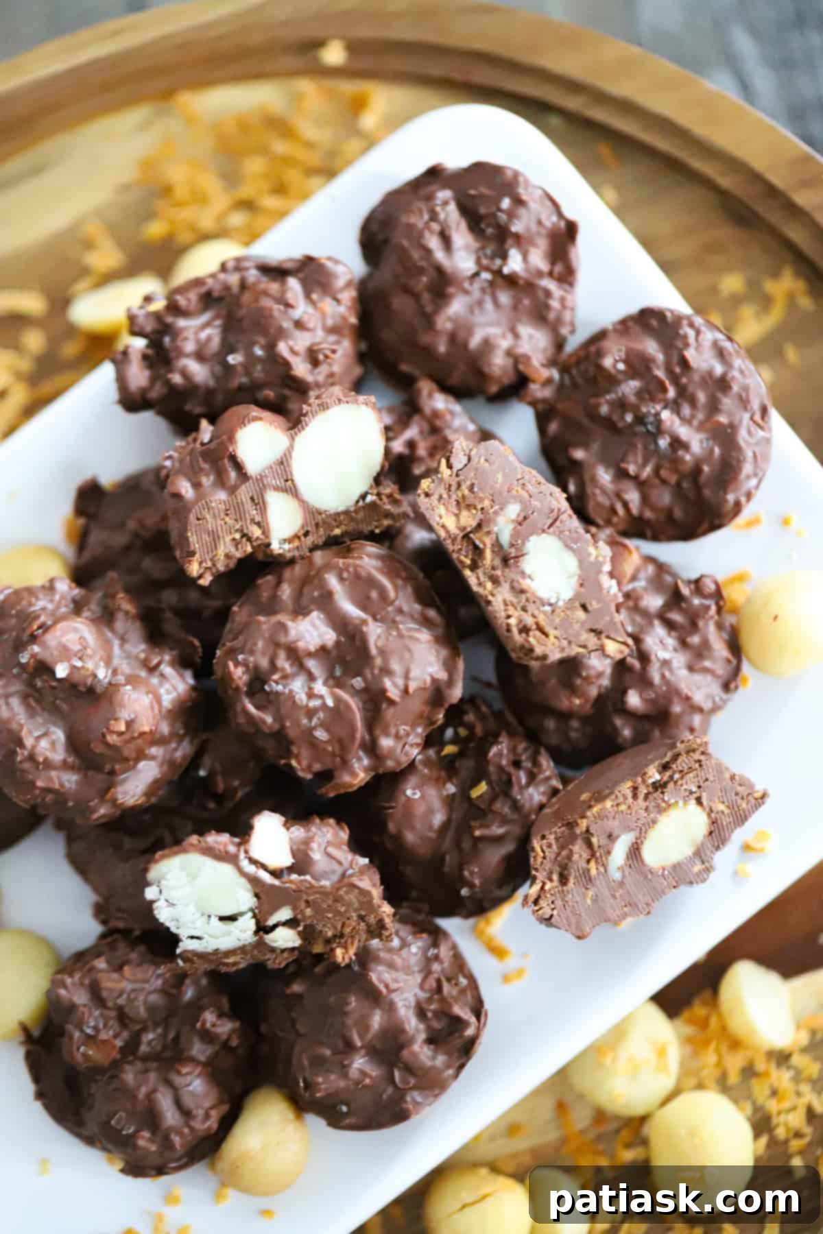Making Toasted Coconut Macadamia Nut Clusters