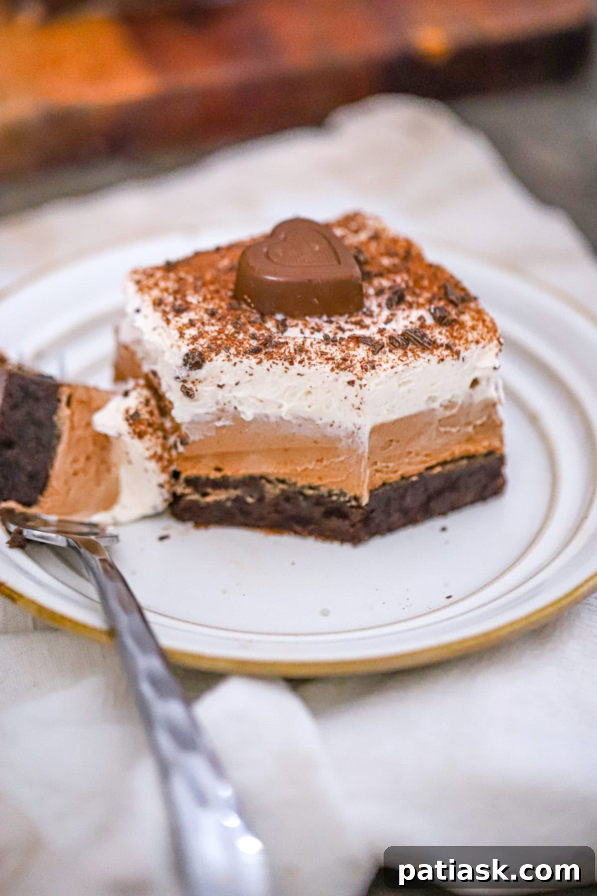 Ingredients for French Silk Pie Brownies