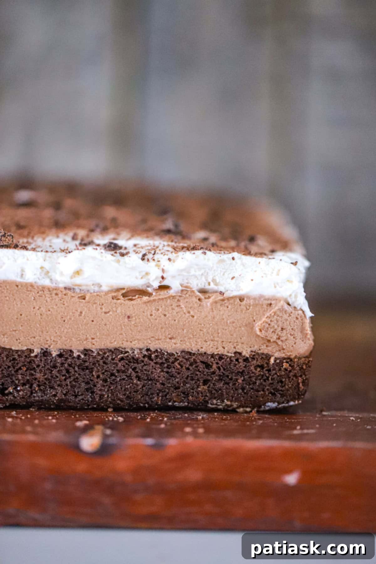 Making the French silk layer