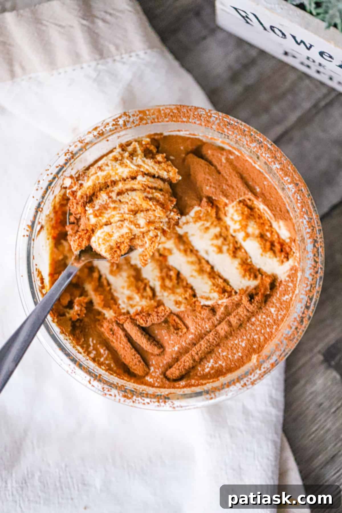 Irresistible Yogurt Cheesecake Sensation 4 No bake yogurt cheesecake with Biscoff cookies and cookie butter drizzle